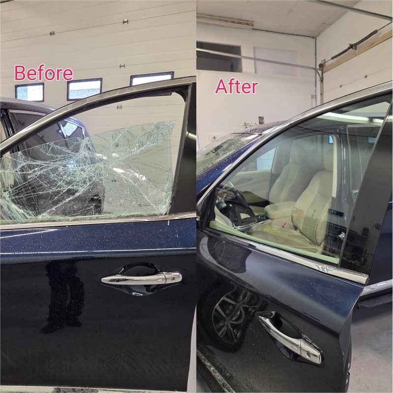 2020 INFINITI QX60 — Door glass replacement